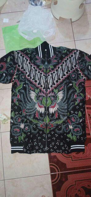 Atasan Kemeja Batik Pria Lengan Panjang Premium Permana 9 Long Full Furing Kharis Batik Solo Ori