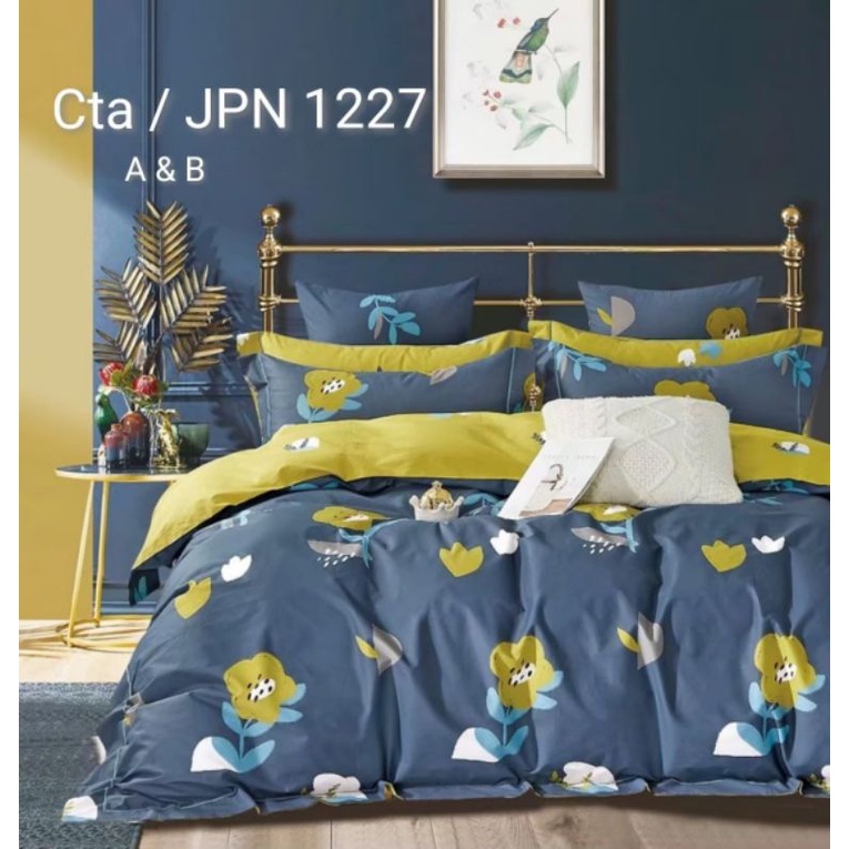 SPREI KATUN JEPANG MOTIF ANAK SIZE 180X200X40