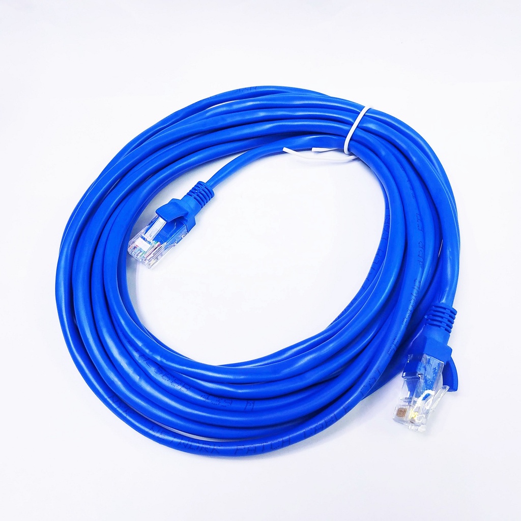 NYK Kabel LAN RJ45 UTP CAT5e 5M Ethernet Internet Cable Cat5