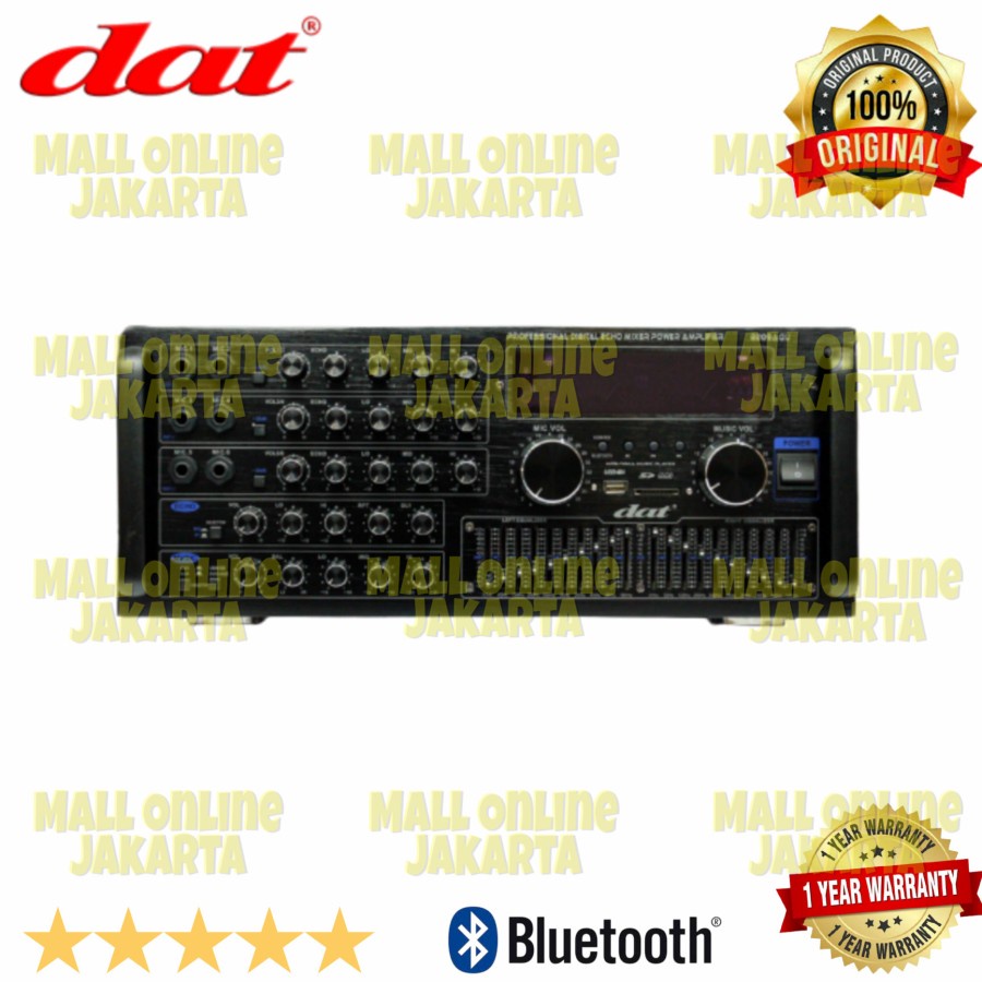 Ampli dat b209aqu Power amplifier karaoke b 209aqu / b 209 Original