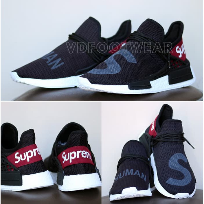 SUPREME x ADIDAS HUMAN RACE NMD SEPATU SLIP ON SNEAKERS SPORT PRIA