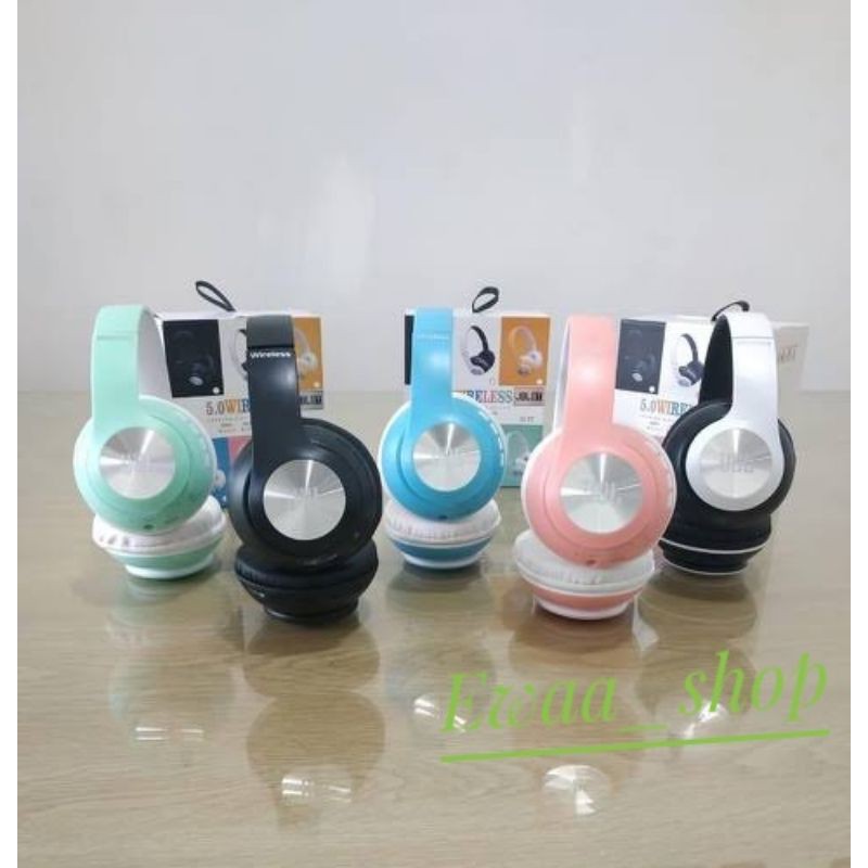 HEADSET HEADPHONE BLUETOOTH BANDO JBL 66BT MACARON YOUNG BASS WIRELESS