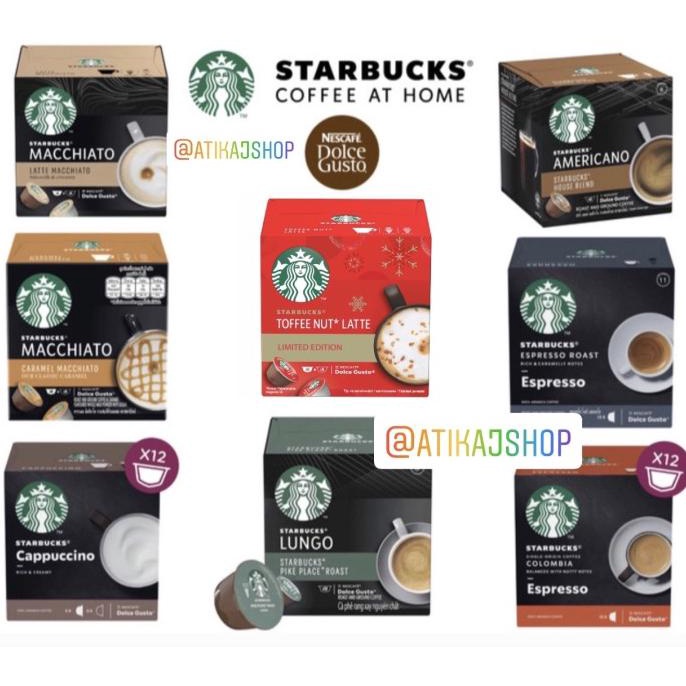 

Nescafe Dolce Gusto NDG Starbucks Coffee Capsule
