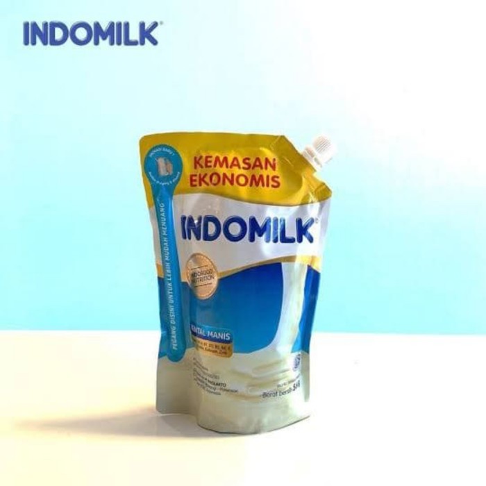 

Ee5F10 Susu Indomilk Kental Manis Putih Pouch 545Gr Kemasan Ekonomis 6Gddv