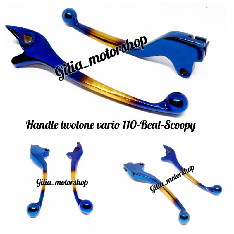 Handle Rem Motor Handel Variasi Hendle 2 tone  Hendel Twotone Model Thailand Beat Vario 110 Scoopy