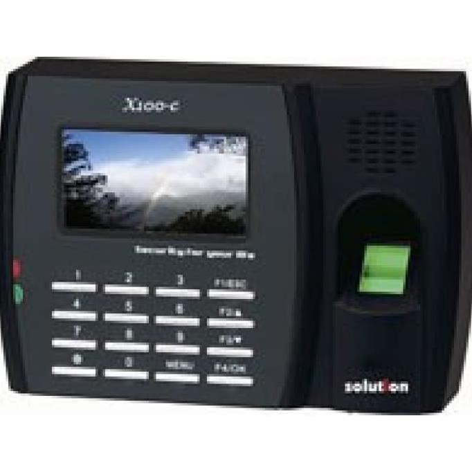 

Solution X100c Fingerprint TERLARIS