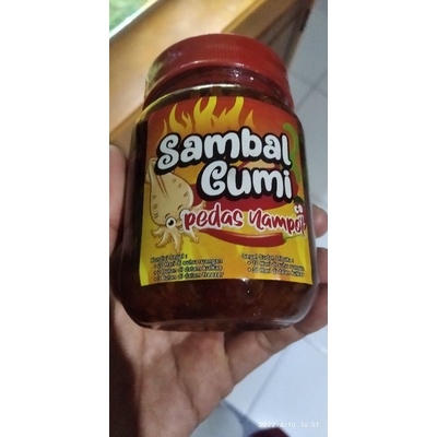 

Sambel cumi pedas nampol