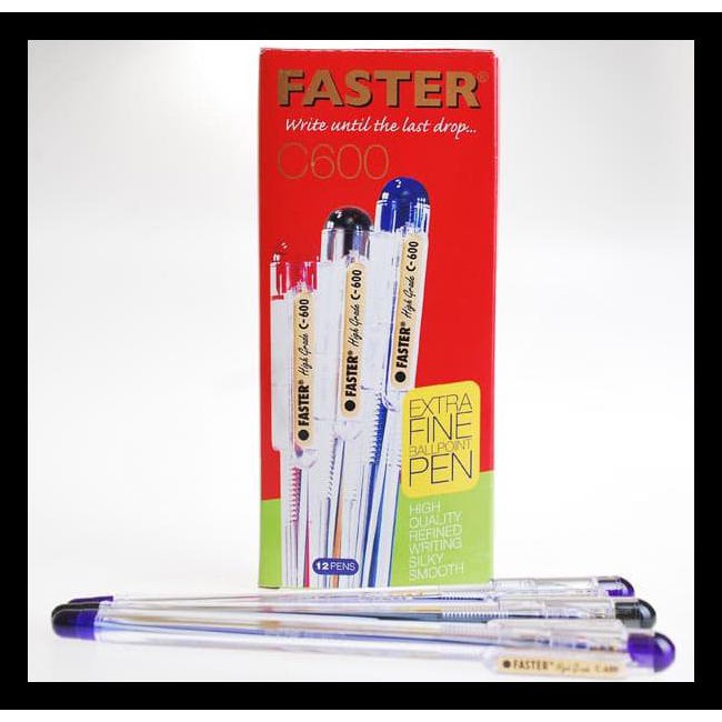 

Pulpen Pen Faster C600 Atk Terlengkap