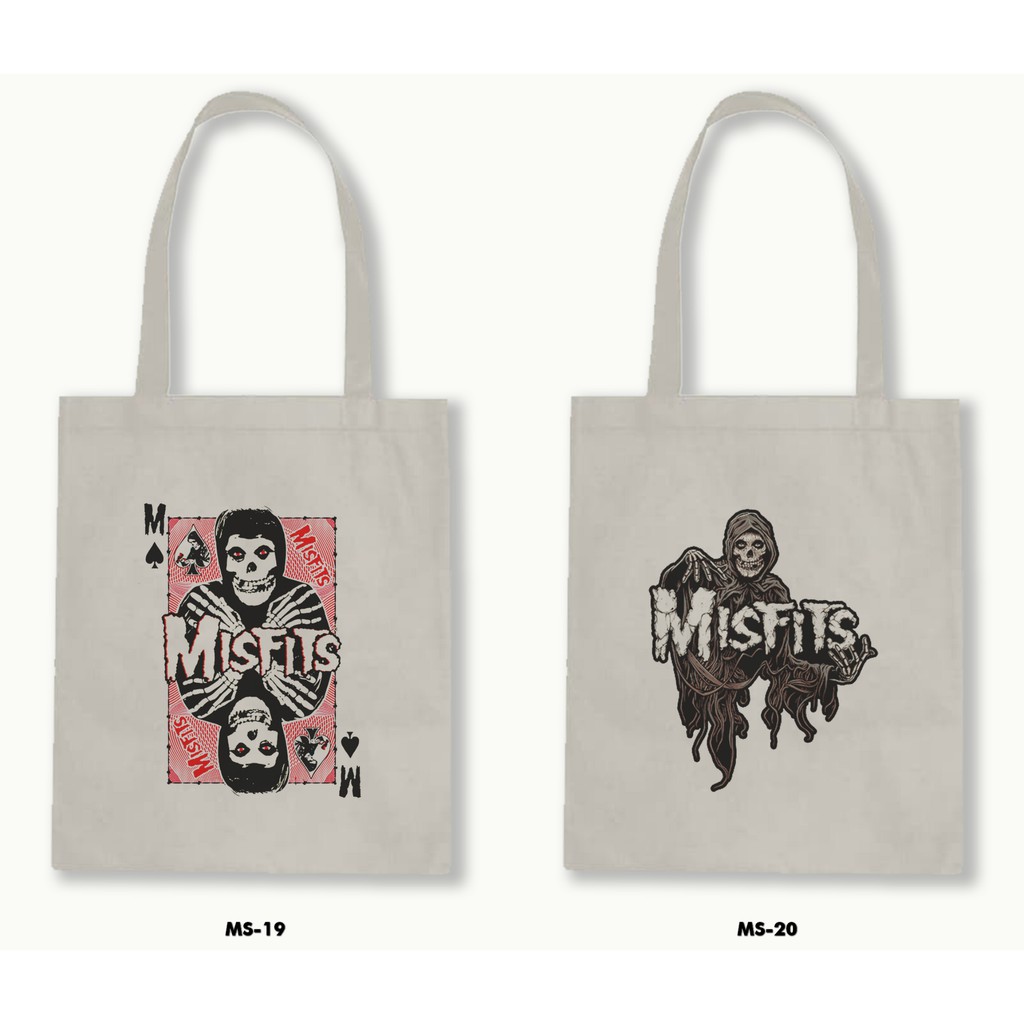 TOTE BAG BLACU - MISFITS .01