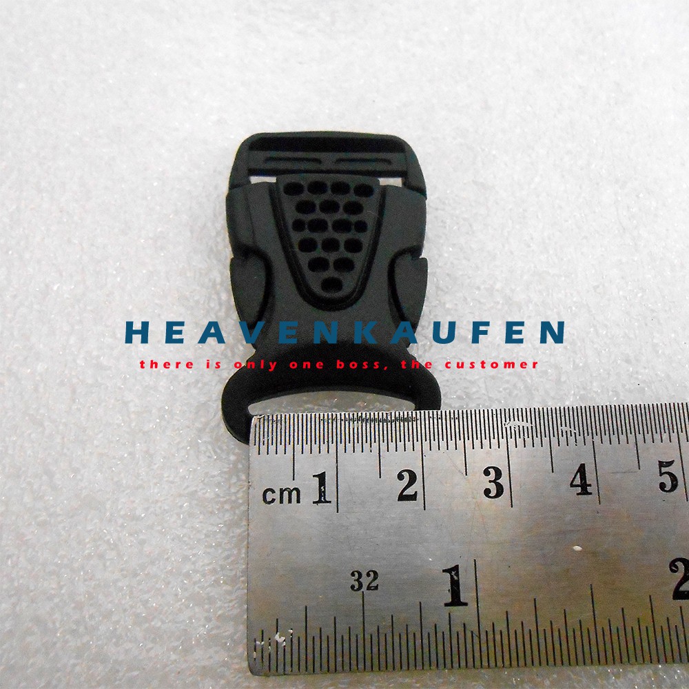 Buckle / Kunci Sodok / Slop 2 cm Plastik Murah Type D