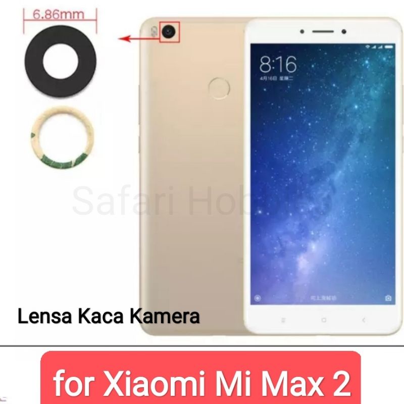 Lensa Kaca Kamera Xiaomi Mi Max 2