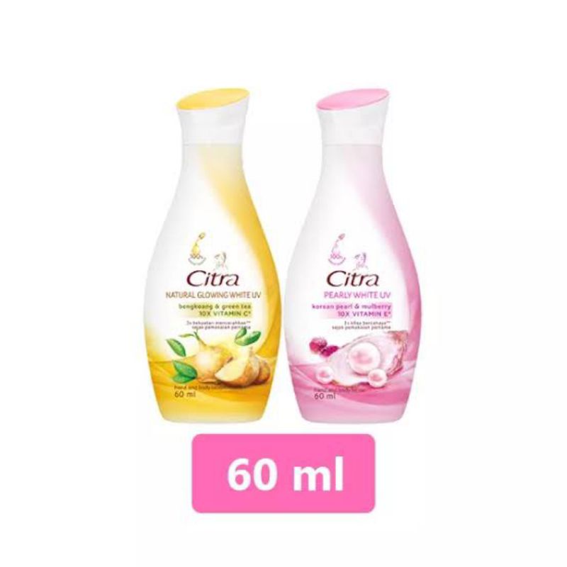 Citra Bengkoang Natural Glow UV & Citra Pearly Glow UV