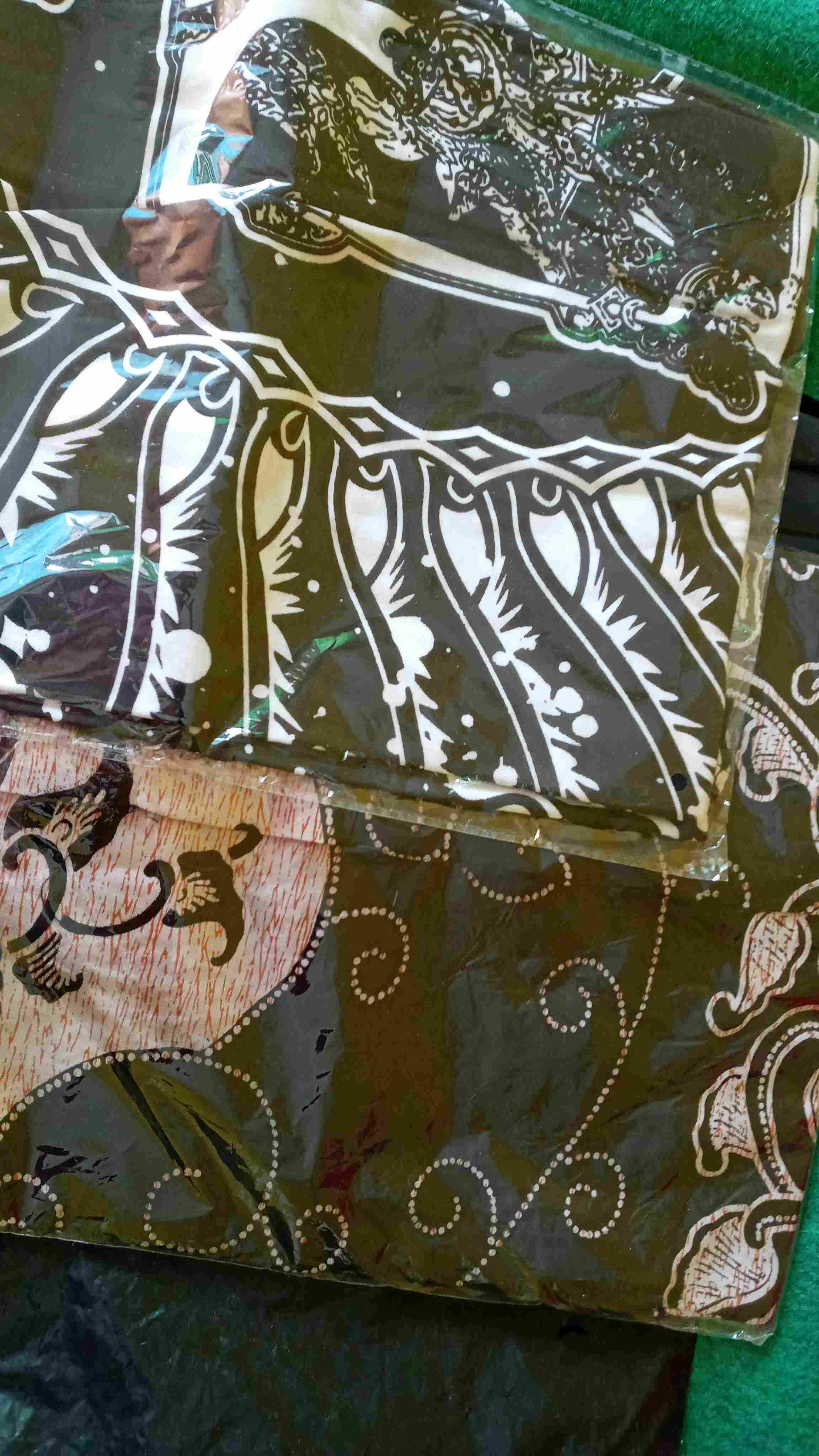 Bswart Batik Hrb026 Kenongo Hem Pendek Padi Pekalongan M L Xl Batik Pria Murah Modern Grosir