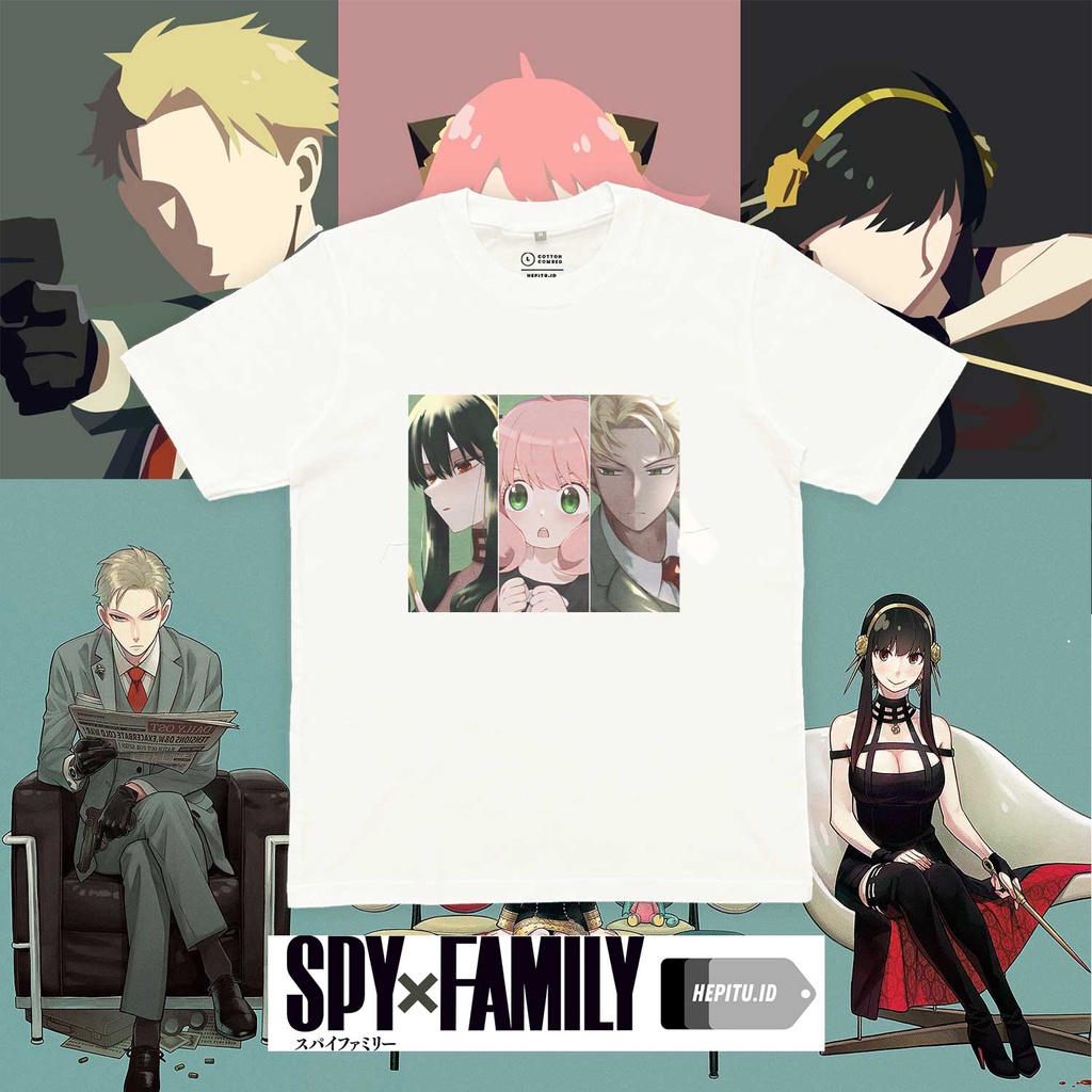 Uniqlo - Baju Anime / Kaos Anime SPY x FAMILY -  FAMILY FORGER Edition