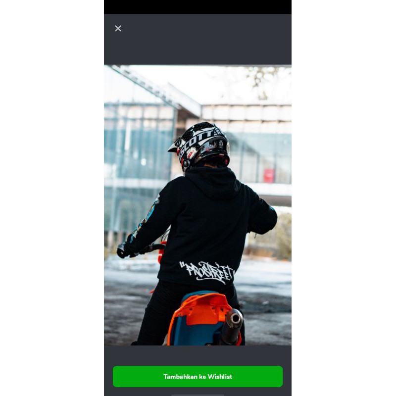 hoodie prostreet hand piston