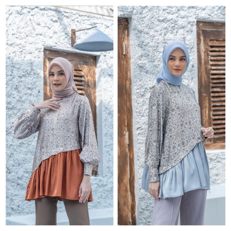 Rhea Shirt HL (terracotta L, baby blue L) Heaven Lights