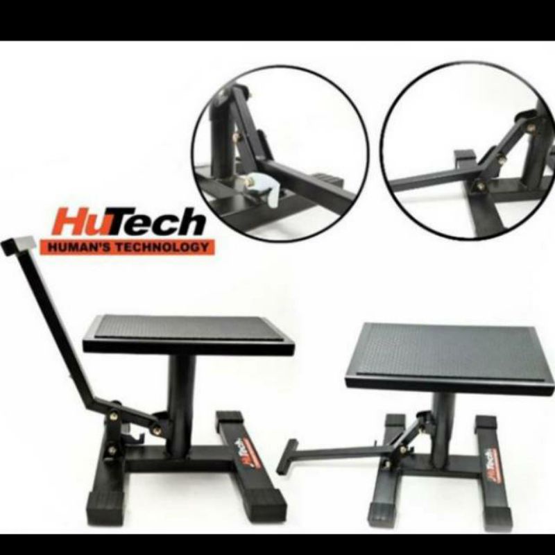Penyangga standar tengah jackstand trail HUTECH / standar jack stand universal / supermoto motor tra