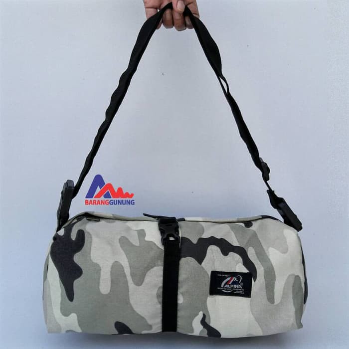 HOT SALE TAS SELEMPANG ALPINA D01 WARNA PUTIH DORENG TERLARIS