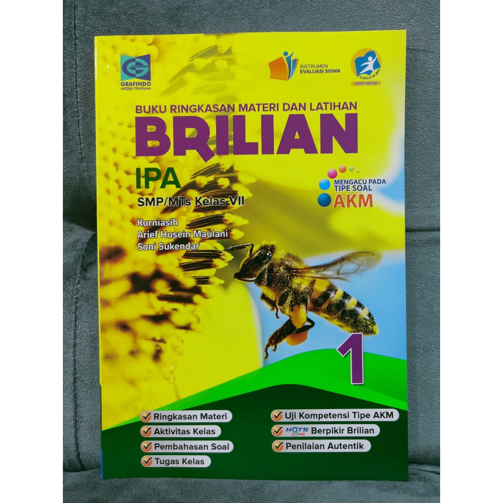 Brilian IPA Kelas 7 SMP AKM - Grafindo