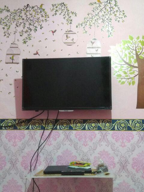 Roll Wallborder Sticker Border Dinding List Tembok Wallpaper Stiker  Motif Bunga Anak Shabby