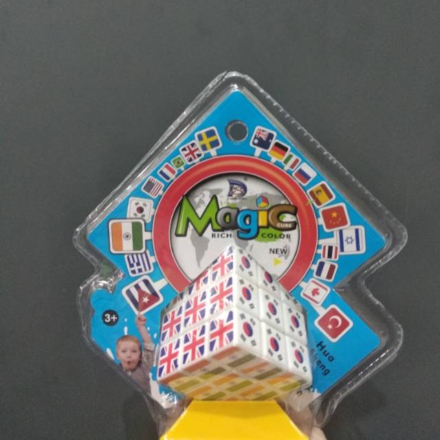 MAINAN RUBIK MOTIF BENDERA NEGARA