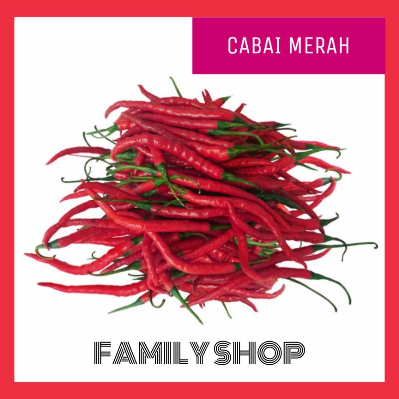 

Cabe / Cabai Merah Keriting - CABE MERAH 100GR