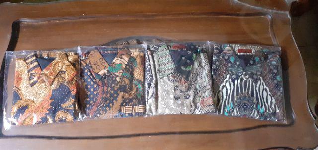 Batik Solo Brhamakerta Mewah Kemeja Pria Katun Halus Sragenan Full Furing