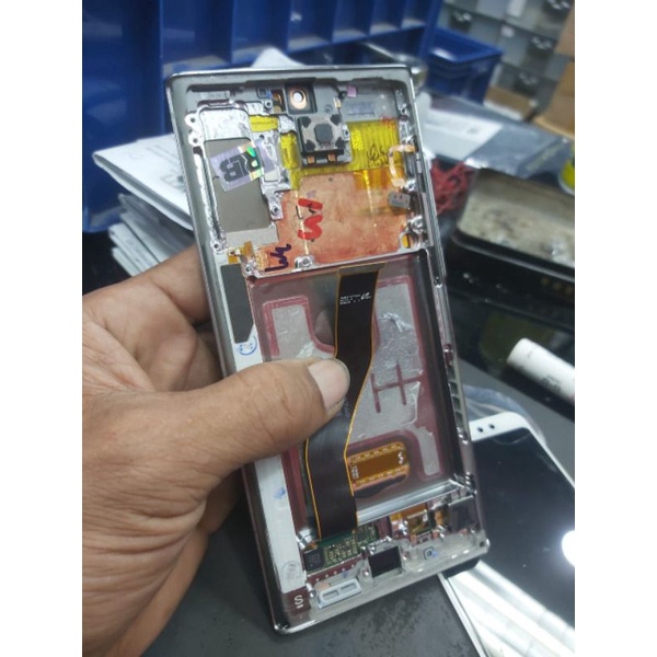 LCD Samsung Note 10 plus (SM N975) + Frame - Original Copotan