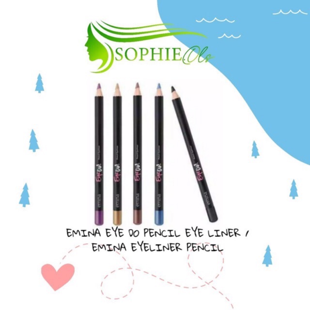 EMINA EYE DO PENCIL EYE LINER / EMINA EYELINER PENCIL