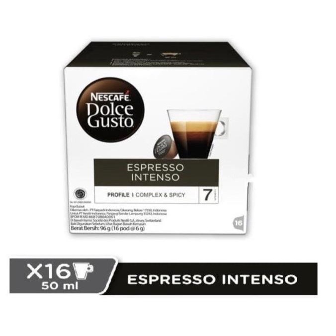 

Nescafe Dolce Gusto Espresso Intenso Capsule 1 Box
