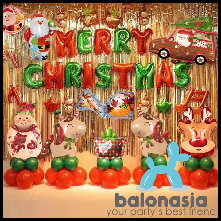 

Aksesoris Natal - Dekorasi Natal / Christmas Set Lengkap