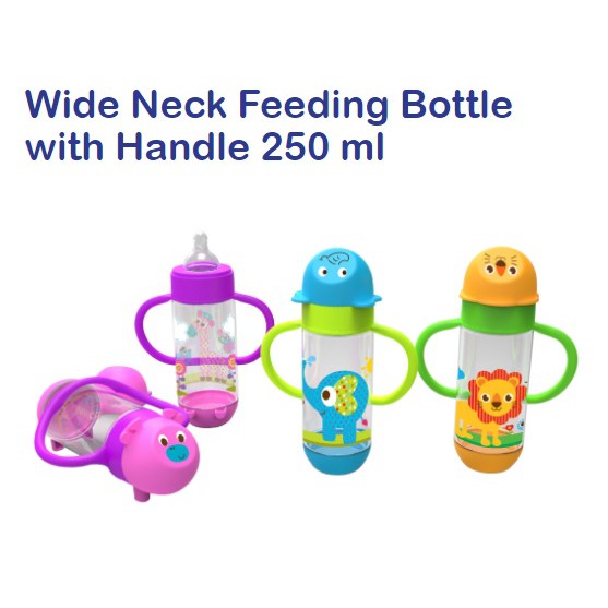 Baby Safe Botol Susu Bayi Karakter Boneka Lucu Feeding Bottle BPA Free Nipple AP001/2/3/4