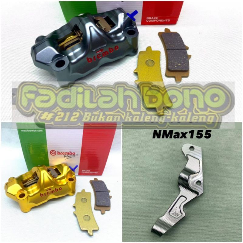 Kaliper Nmax Kepala babi Brembo M50 pnp nmax shock standar