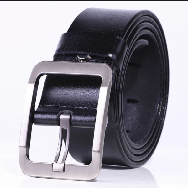 Buckle Style - Sabuk Pria Model Jarum- Sabuk IMPORT - Bahan Kulit Sintetis