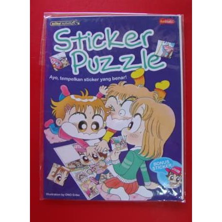 Buku Miiko Activity - Sticker Puzzle By Ono Eriko