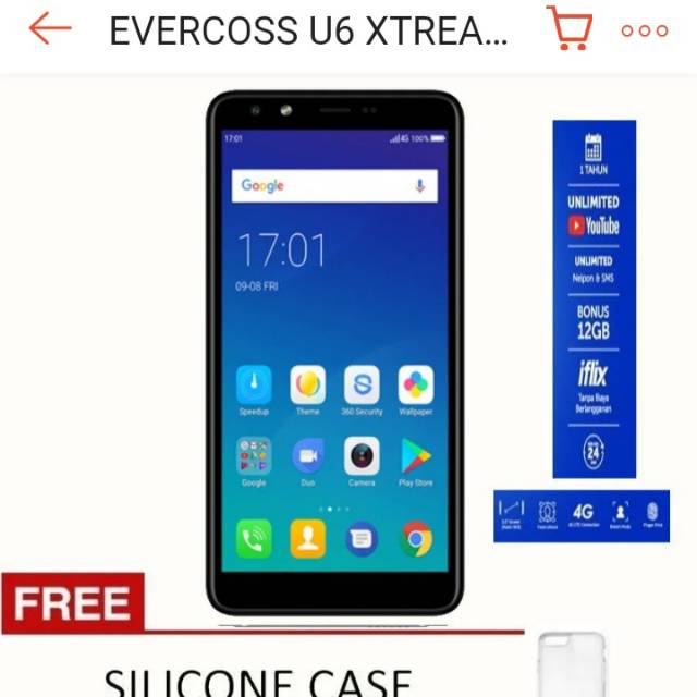EVERCOSS U6 XTREAM 1 PLUS