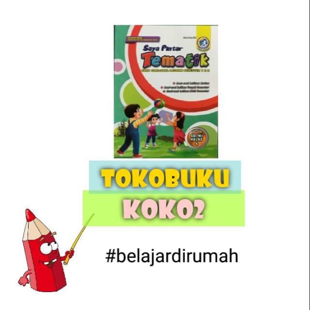 BUKU SAYA PINTAR TEMATIK SD KELAS 4 LKS SOAL TEMATIK K13