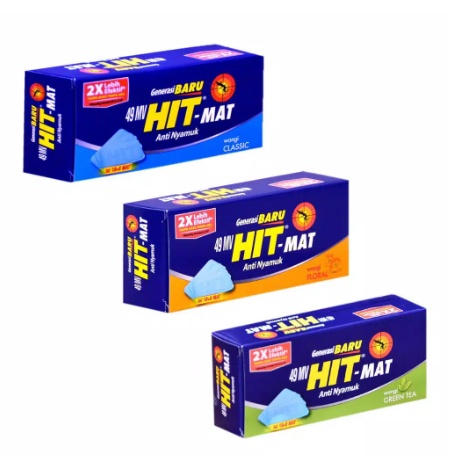 Hit Mat Refill 48 + 12 PCS- Obat Anti Nyamuk Elektrik