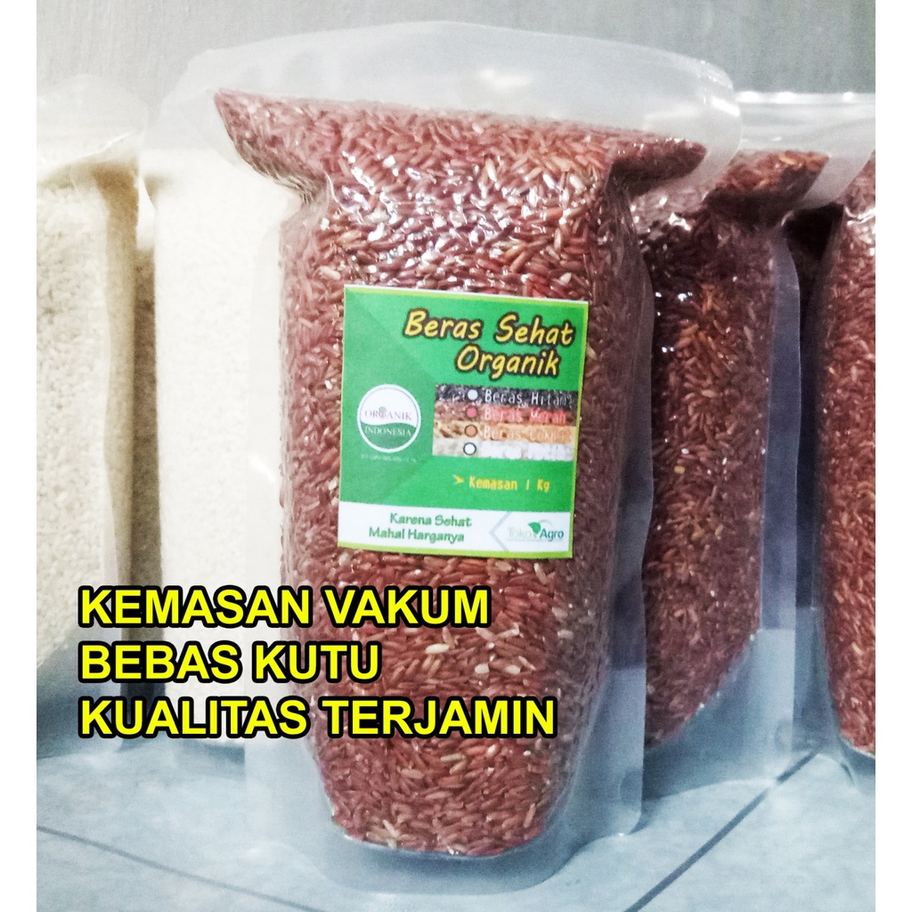 

Beras Merah Organik Kemasan Vakum Murah Berkasiat