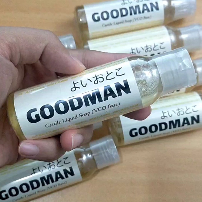 100ML FLIPTOP - GOODMAN CASTILE LIQUID SOAP (VCO BASE)