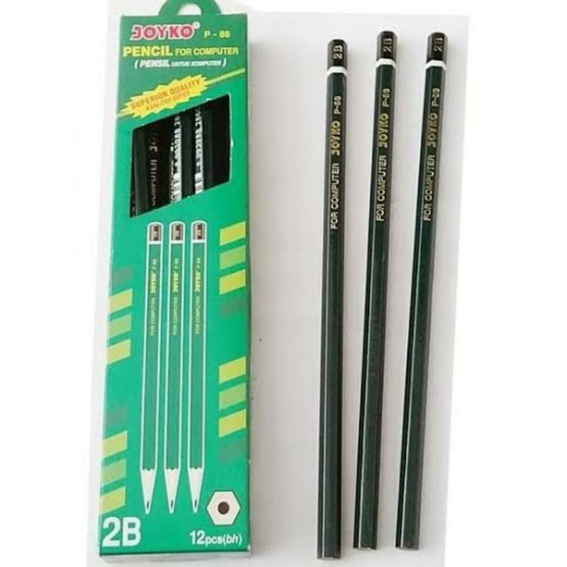 

Pensil 2B joyko isi 12pcs/pak
