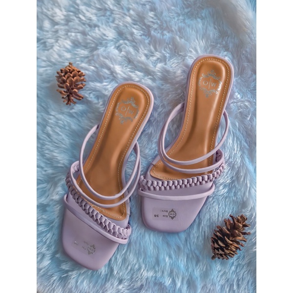 OW SANDAL HEELS TALI KUNCIR LILAC