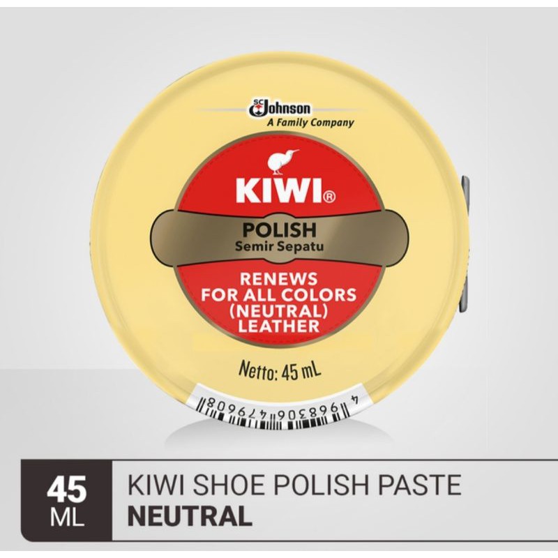 Semir Sepatu KIWI Paste SP Neutral / Netral 45ml