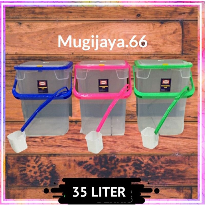 Shinpo - Toples Es Buah 35 Liter / Aquarium Es Buah