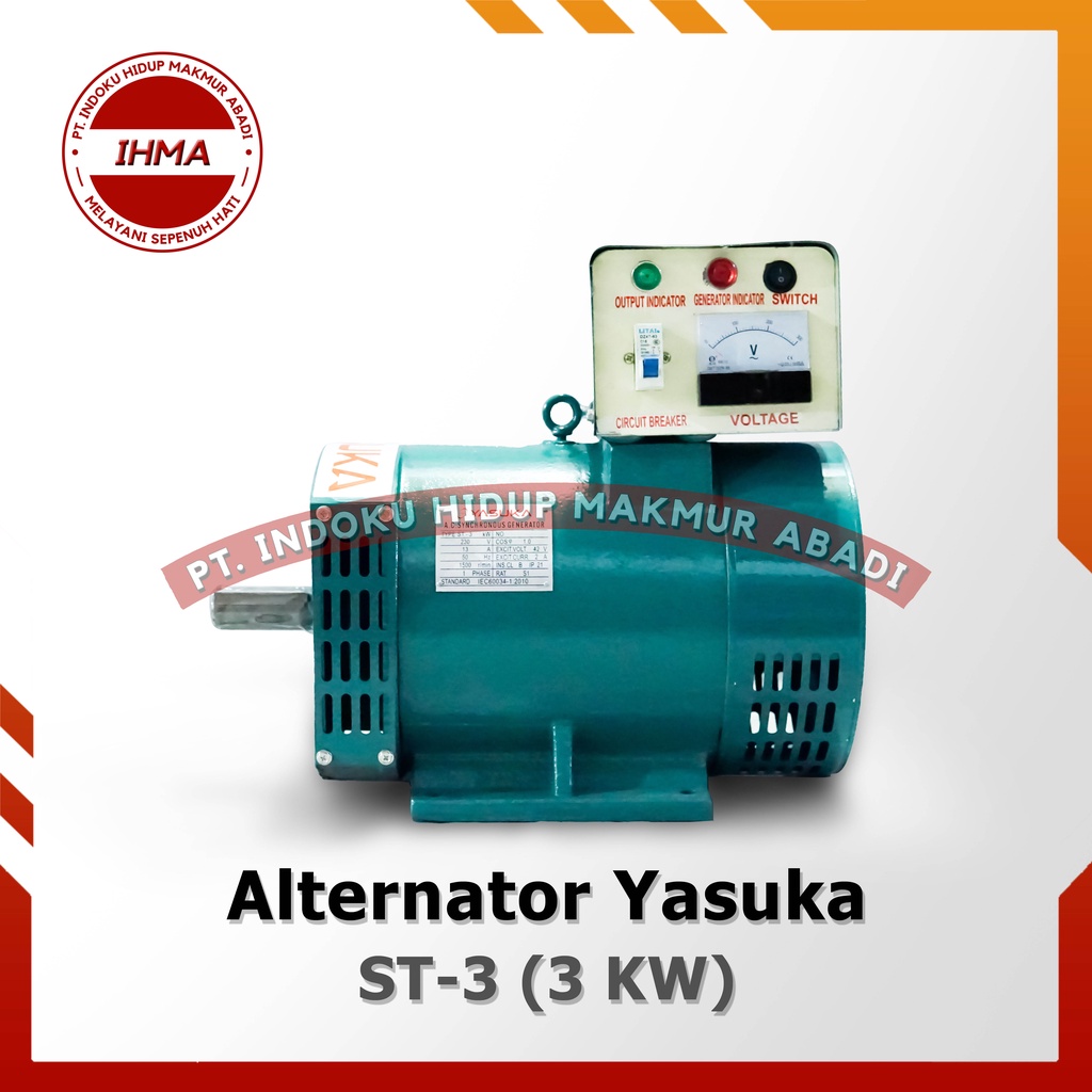 Alternator Dinamo Yasuka ST 3 (3 KW)