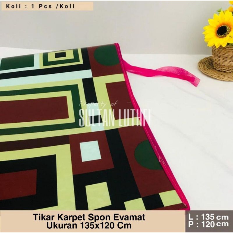 Tikar Karpet Spon Evamat