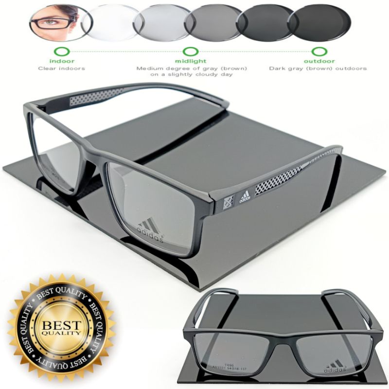 Frame Kacamata Sport Pria Adidas kotak Breathable