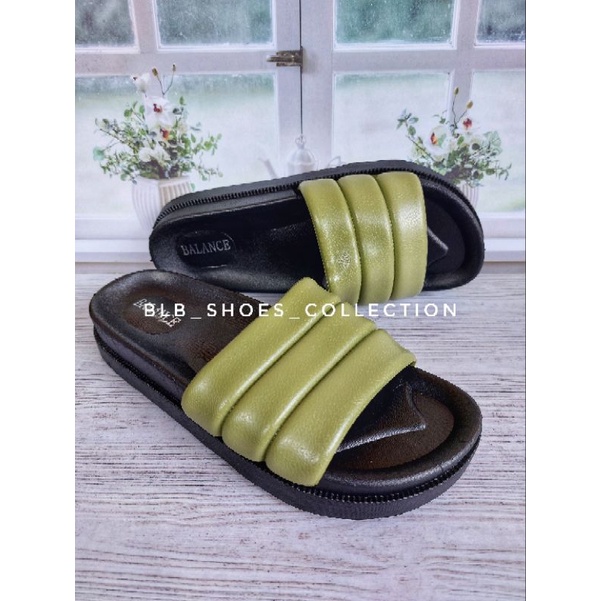 SANDAL SELOP WANITA KARET JELLY IMPORT TERBARU,SANDAL SELOP BALANCE JS1888 TRENDY