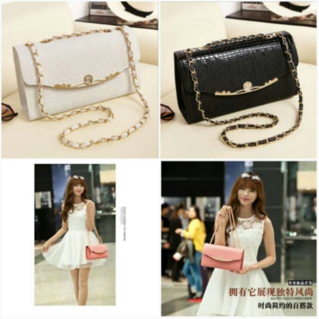 Tas Wanita Selempang Clutch Sling bag Crossbody