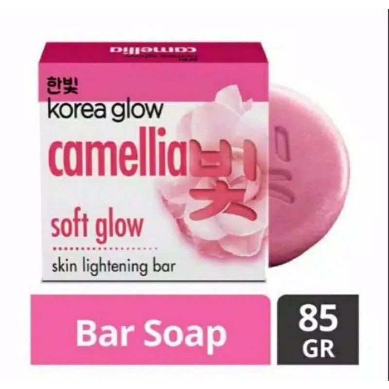 [PROMO] KOREA GLOW CAMELIA DAN YUZU SABUN MANDI BATANG 85gram